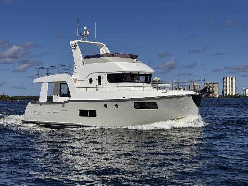 First Nordhavn 46 MK II underway in Florida